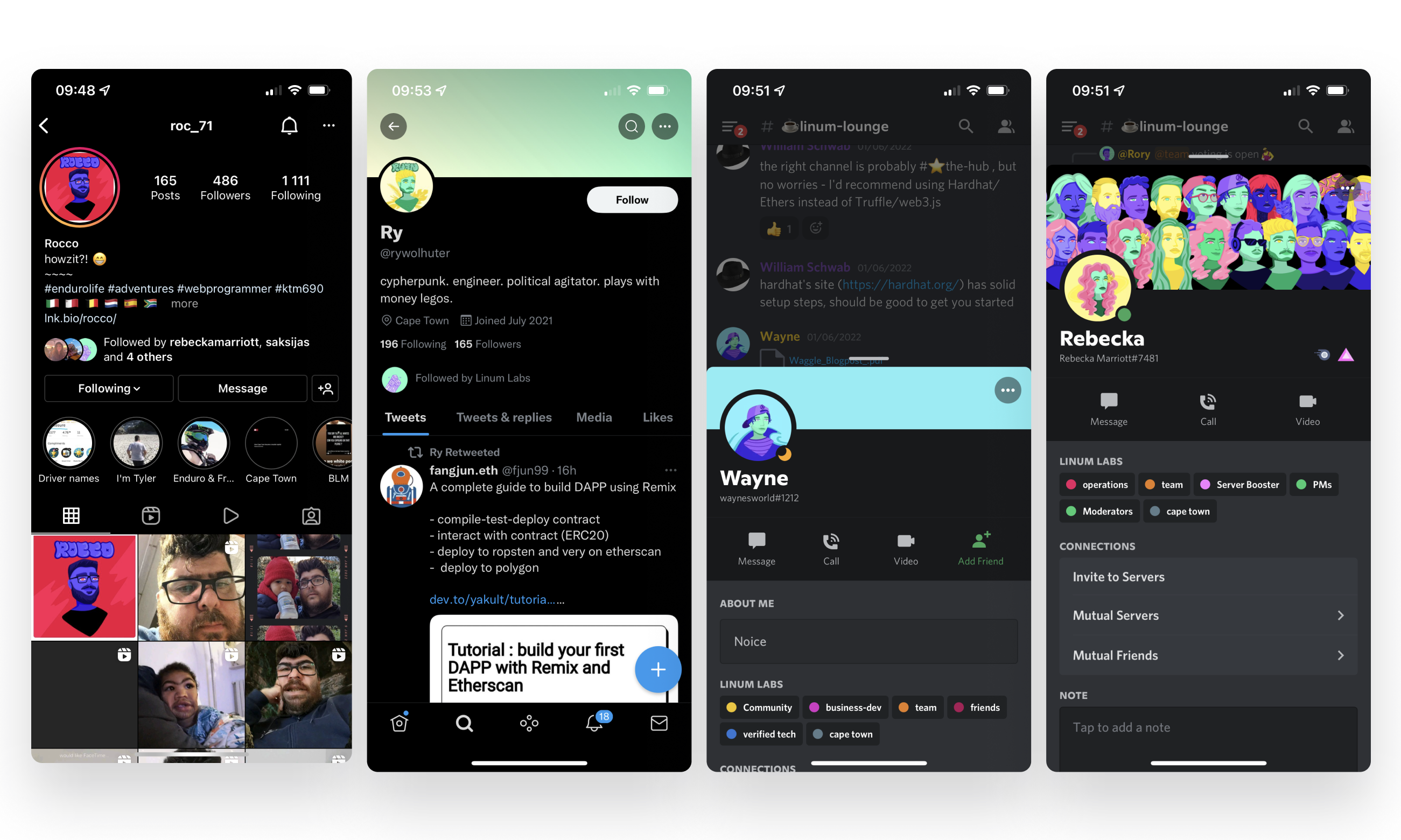 visual example 3 of design work - two tone sculptures 